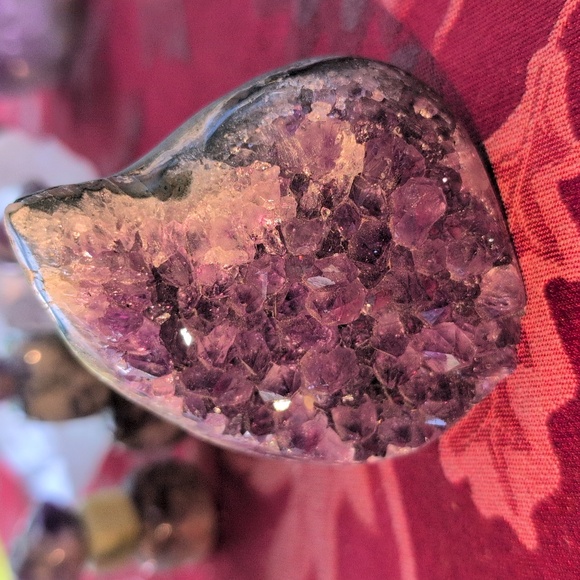 Jewelry - Juicy drop - amethyst Brazil flame